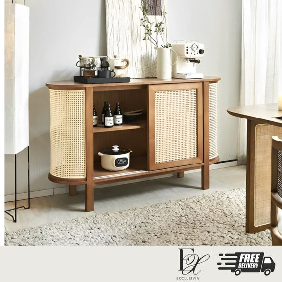 NEXUS SIdeboard Cabinet Console Rattan - Exclusivia