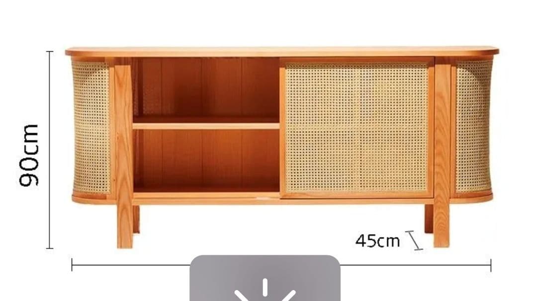 NEXUS SIdeboard Cabinet Console Rattan - Exclusivia