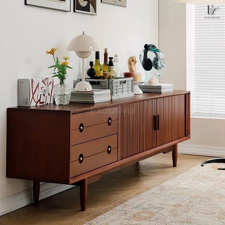 NORDIC TV Console Cabinet Sideboard - Exclusivia