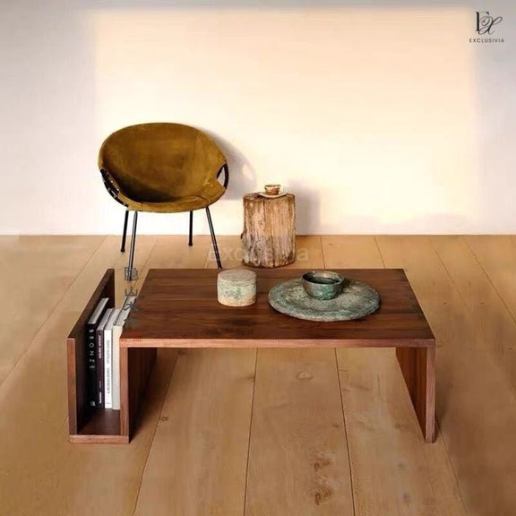 NOVA Japanese Solid Wood Coffee Table - Exclusivia