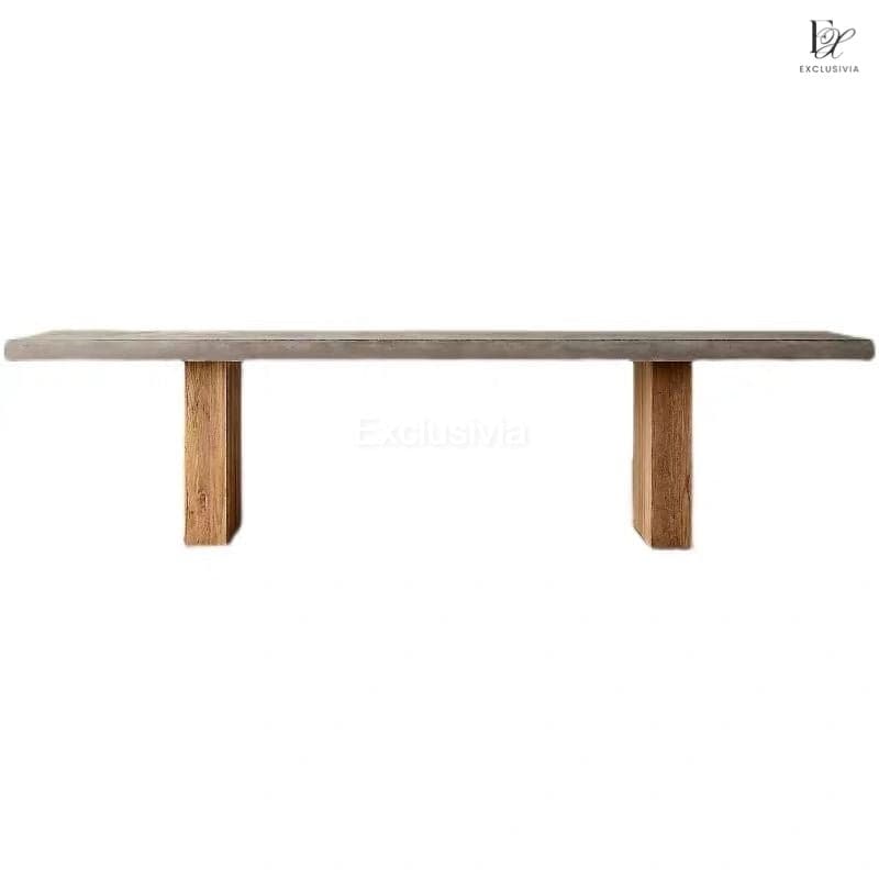 NOVARIA Dining Table Industrial Concrete - Exclusivia