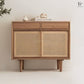 OLIVER Rattan Shoe Cabinet Sideboard Drawer - Exclusivia