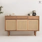 OLIVER Rattan Shoe Cabinet Sideboard Drawer - Exclusivia