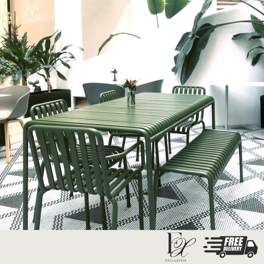 ORION Outdoor Dining Table & Chairs - Exclusivia