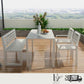 POLO Modern Outdoor Table & Chairs - Exclusivia