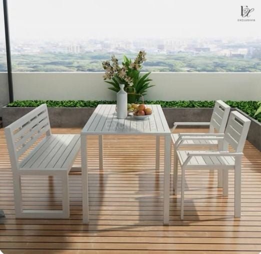 POLO Modern Outdoor Table & Chairs - Exclusivia