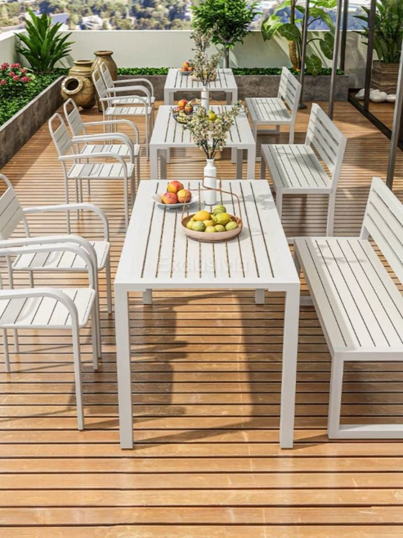 POLO Modern Outdoor Table & Chairs - Exclusivia