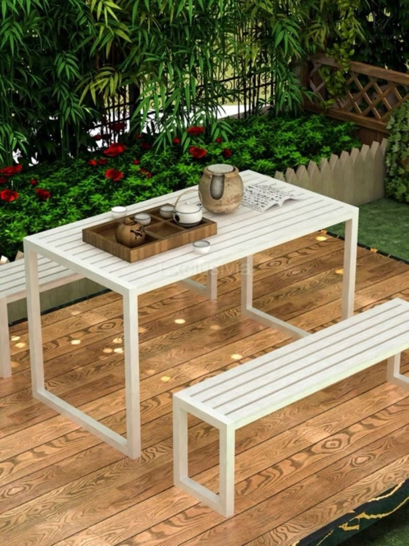 POLO Modern Outdoor Table & Chairs - Exclusivia