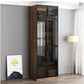 PRINCE Modern Industrial Glass Wardrobe - Exclusivia