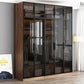 PRINCE Modern Industrial Glass Wardrobe - Exclusivia