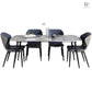 PRSIM Modern Sintered Dining Table Set - Exclusivia