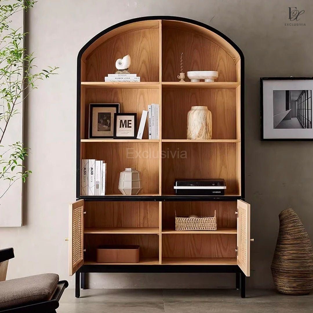 QUINN Japandi Tall Cabinet - Exclusivia