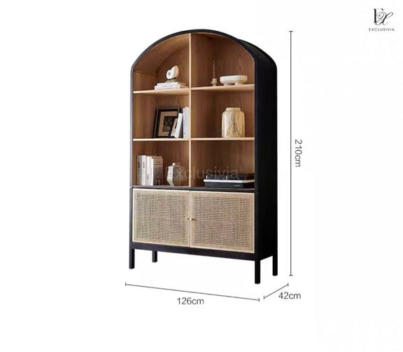 QUINN Japandi Tall Cabinet - Exclusivia