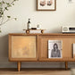 RANDY TV Console Sideboard Rattan - Exclusivia