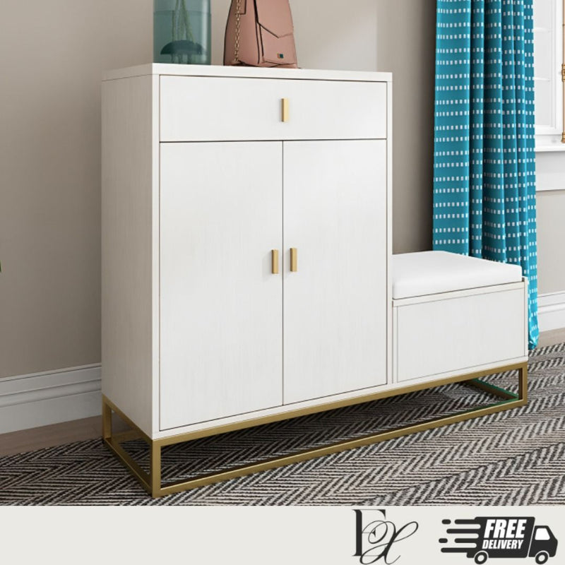 RANI Shoe Cabinet Stool Bench - Exclusivia