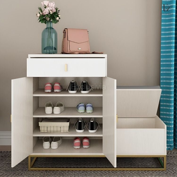 RANI Shoe Cabinet Stool Bench - Exclusivia