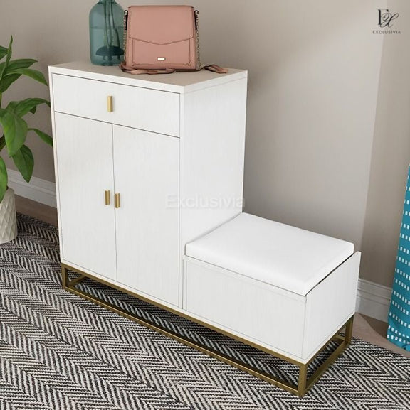 RANI Shoe Cabinet Stool Bench - Exclusivia