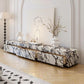 RAVEL Contemporary marble TV console - Exclusivia