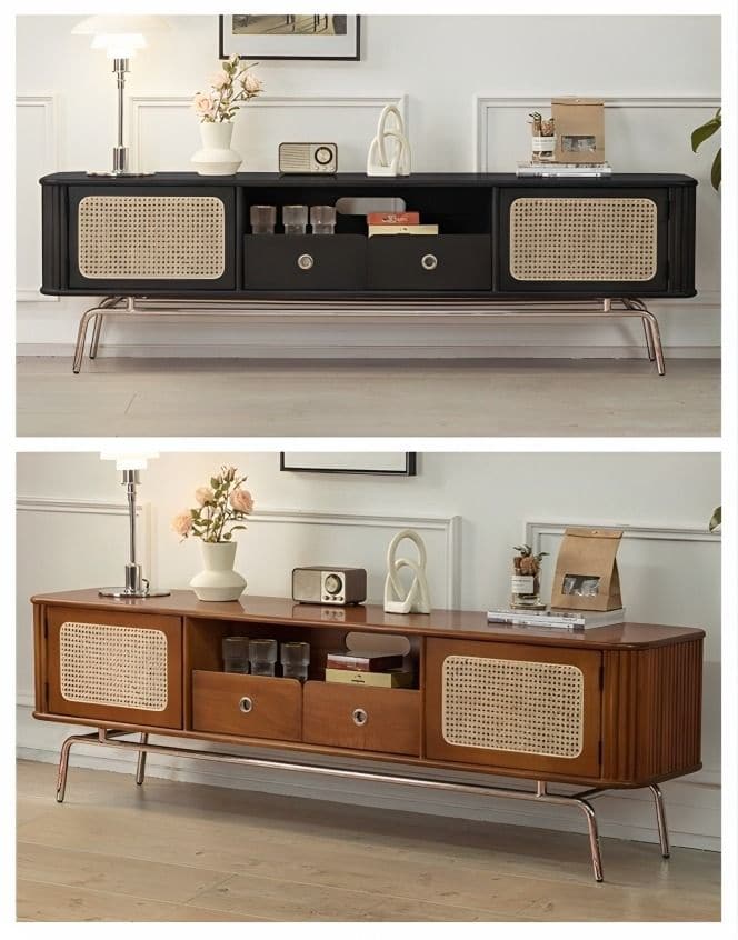 RAVEN TV Console Cabinet - Exclusivia