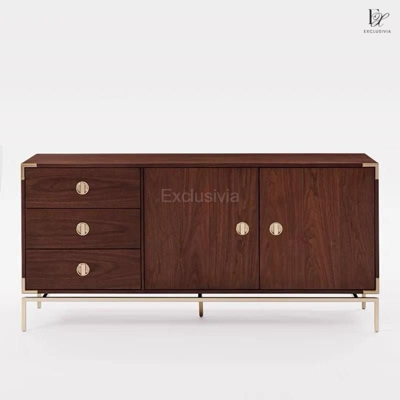 RHYS Oriental Solid Wood Sideboard - Exclusivia