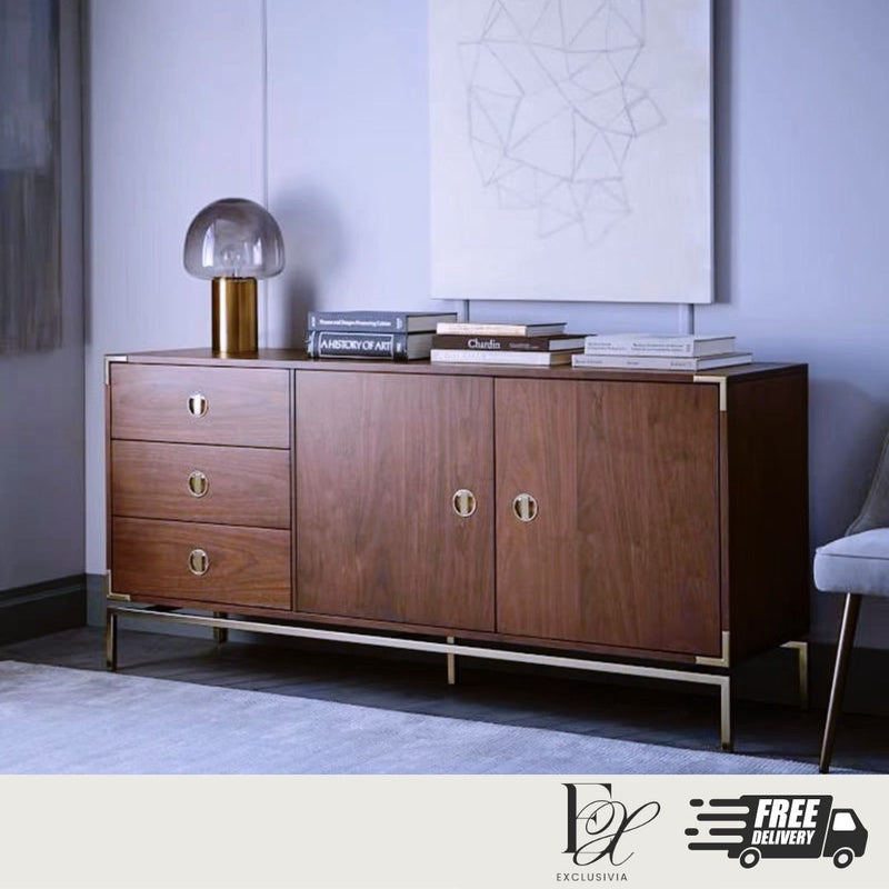 RHYS Oriental Solid Wood Sideboard - Exclusivia