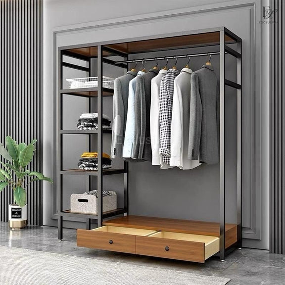 ROSAS Modern Open Concept Wardrobe - Exclusivia