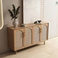 RUMI Rattan Sideboard Cabinet Console - Exclusivia