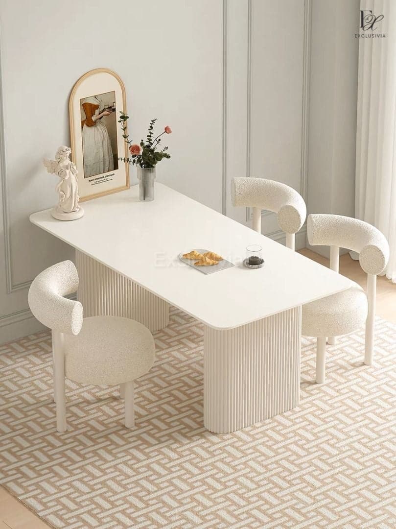 RYA Dining Table Minimalist Sintered Stone - Exclusivia