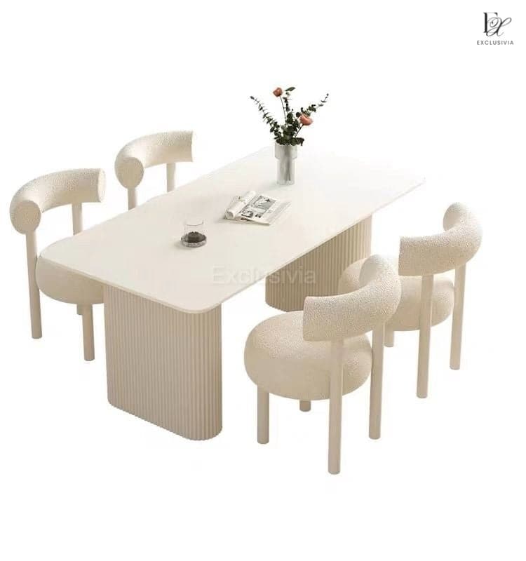 RYA Dining Table Minimalist Sintered Stone - Exclusivia