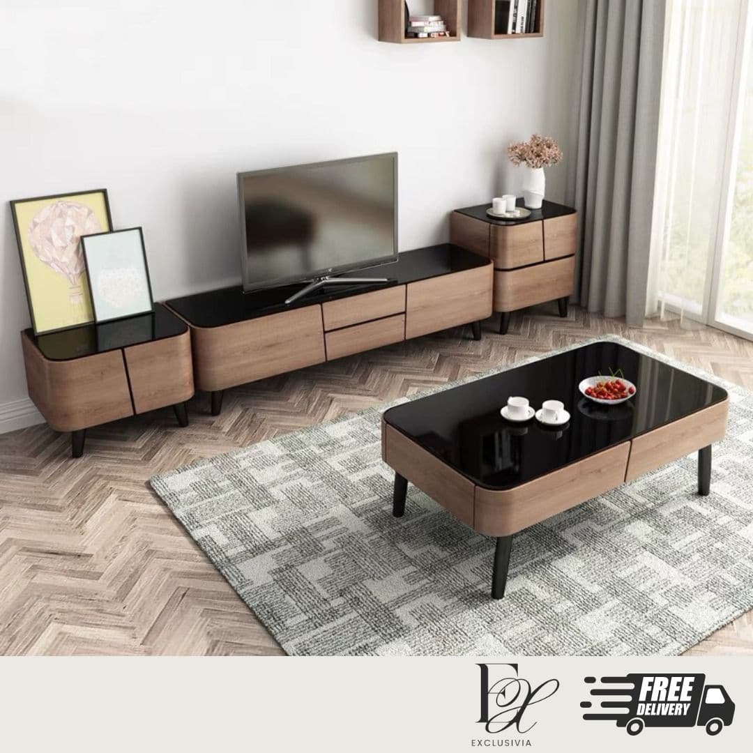 SAFFRON Rustic TV Console - Exclusivia