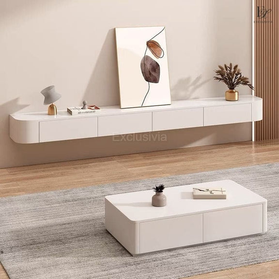 SAINT Floating TV Console Coffee Table - Exclusivia