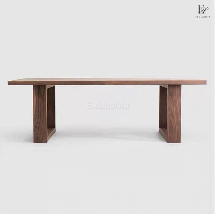 SCHIK Modern Ash Wood Dining Table - Exclusivia