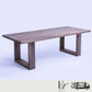 SCHIK Modern Ash Wood Dining Table - Exclusivia