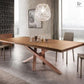 SHAY Wishbone Solid Wood Dining Table - Exclusivia