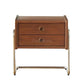 SHEA Japandi Solid Wood Bedside Table - Exclusivia