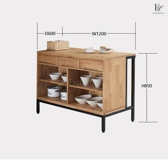 SONEX Kitchen Island Table - Exclusivia