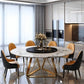 SONIA Round Marble Dining Table - Exclusivia