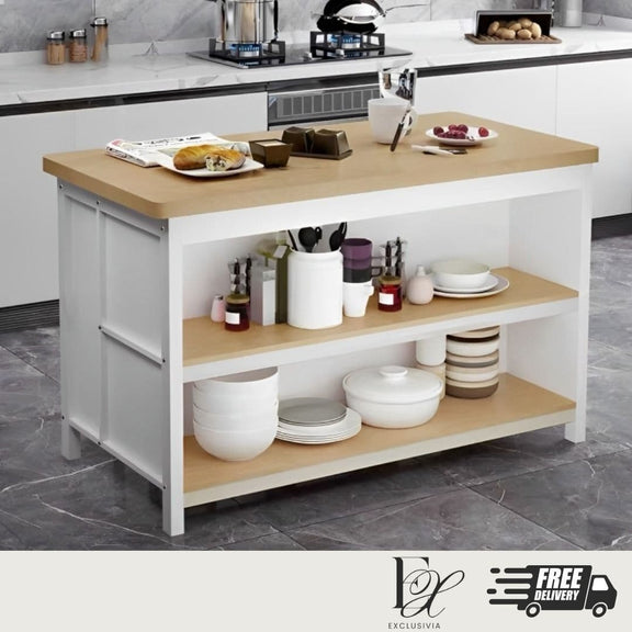 SOVA PREMIUM Kitchen Island Table - Exclusivia