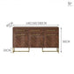 SPINA Wooden Sideboard Cabinet - Exclusivia