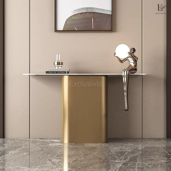 STRIFT Modern Sintered Stone Console Table - Exclusivia