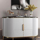 TEMPEST Contemporary sideboard in white/dark grey - Exclusivia