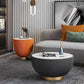 TIG Round Marble Coffee Table - Exclusivia