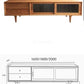 TRESTLE Rustic Solid Wood TV Console - Exclusivia