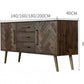 TV Console Cabinet Sideboard Herringbone - Exclusivia