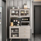 TYRENCE Rustic Ash Kitchen Cabinet Cupboard - Exclusivia