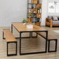 UTOPIA Modern Industrial Ultra Thin Office Study Table - Exclusivia