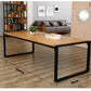 UTOPIA Modern Industrial Ultra Thin Office Study Table - Exclusivia