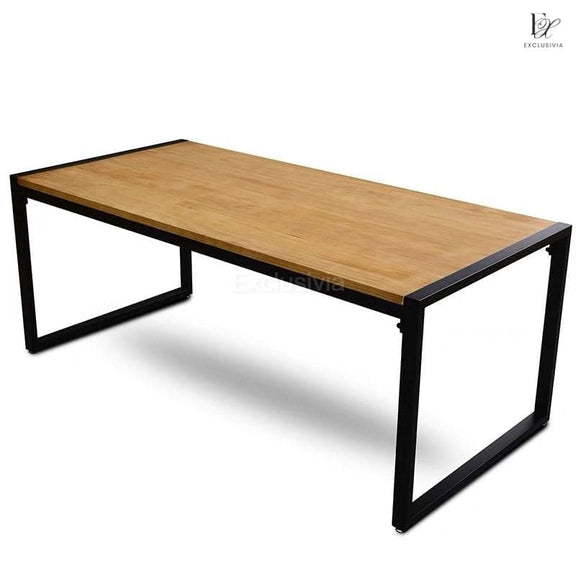 UTOPIA Modern Industrial Ultra Thin Office Study Table - Exclusivia