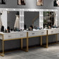 VERTEX Hollywood Spotlight Vanity Table Mirror - Exclusivia