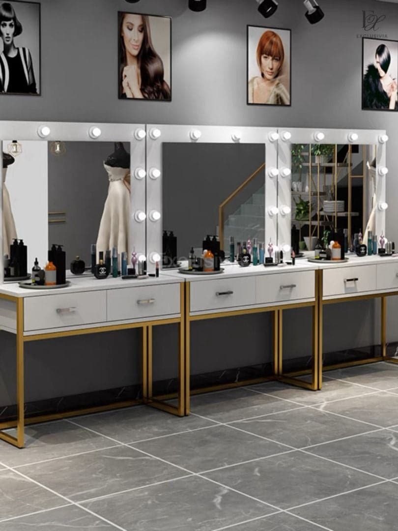 VERTEX Hollywood Spotlight Vanity Table Mirror - Exclusivia